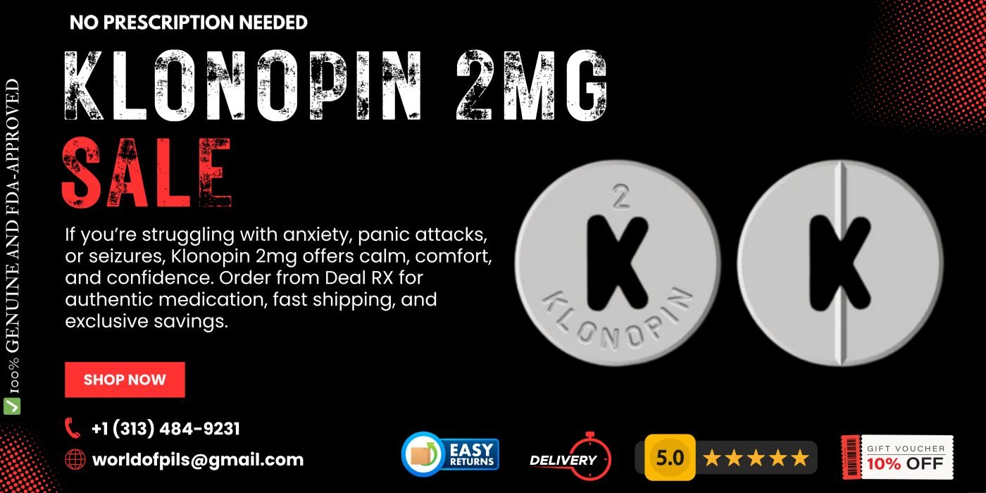 Buy Klonopin 2mg Online – Powerful Relief for Anxiety, Panic & Seizures 1 Klonopin 2mg